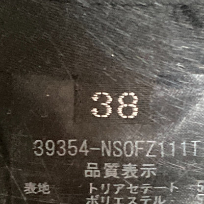 フォクシーニューヨーク ベロアノワール ドレス