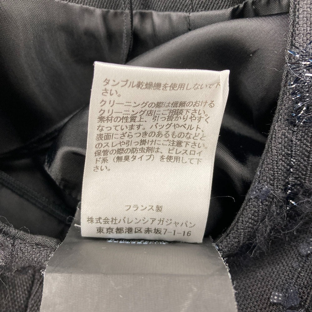 バレンシアガ ツイード ドレス