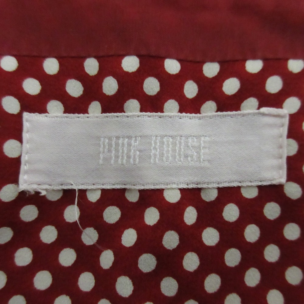 PINK HOUSE ドットプリントワンピース