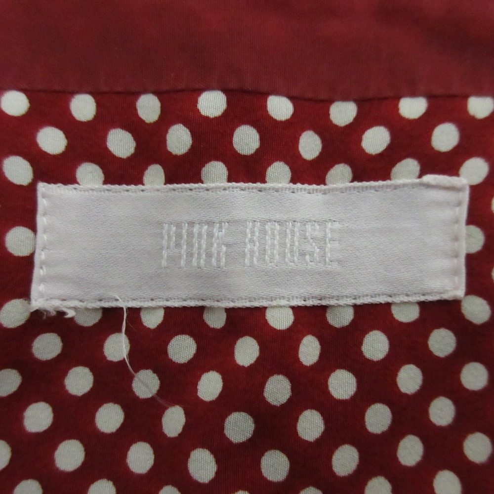 PINK HOUSE ドットプリントワンピース
