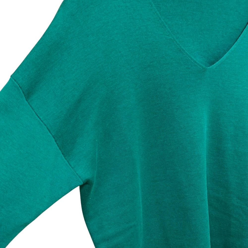 MUSE de Deuxieme Classe COTTON SILK Vネックニットプルオーバー