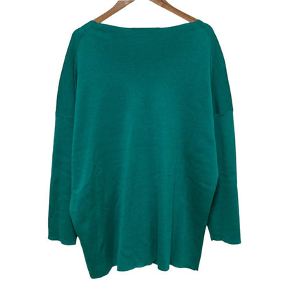 MUSE de Deuxieme Classe COTTON SILK Vネックニットプルオーバー
