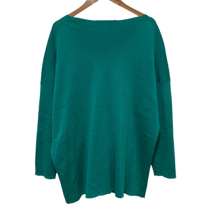 MUSE de Deuxieme Classe COTTON SILK Vネックニットプルオーバー