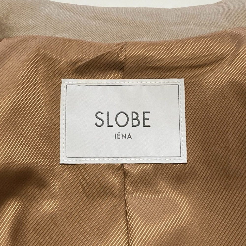 SLOBE IENA リネンロングコート