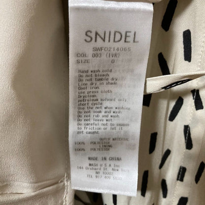 スナイデルビッグカラーワンピース
