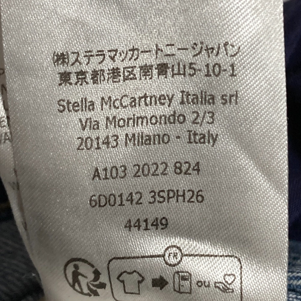ステラマッカートニー デストロイクロップドデニムパンツ