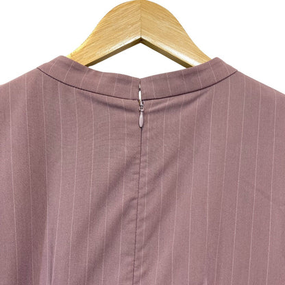 ハーリップトゥ Pin-Stripe Belted Flared Dress ワンピース