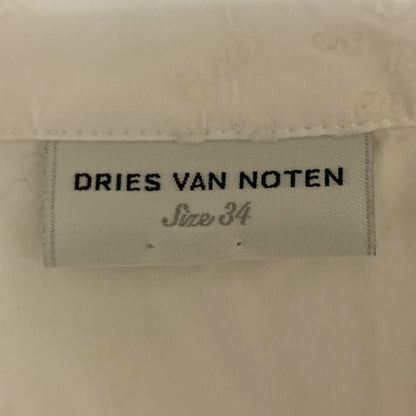 Dries Van Noten フラワーフロッキープリントブラウス