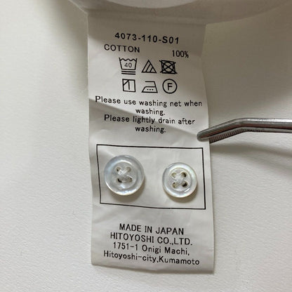 エイチシックスヒトヨシ クラシックカラーシャツ