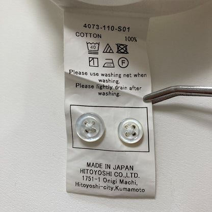 エイチシックスヒトヨシ クラシックカラーシャツ