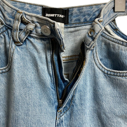 ドゥーノットタグ カットアウトデニムパンツ