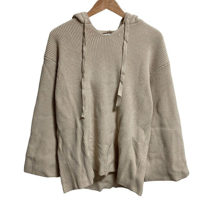 クラネ WIDE HOOD KNIT ニットパーカー