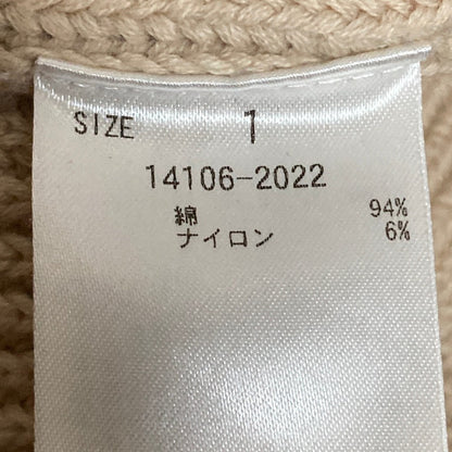 クラネ WIDE HOOD KNIT ニットパーカー