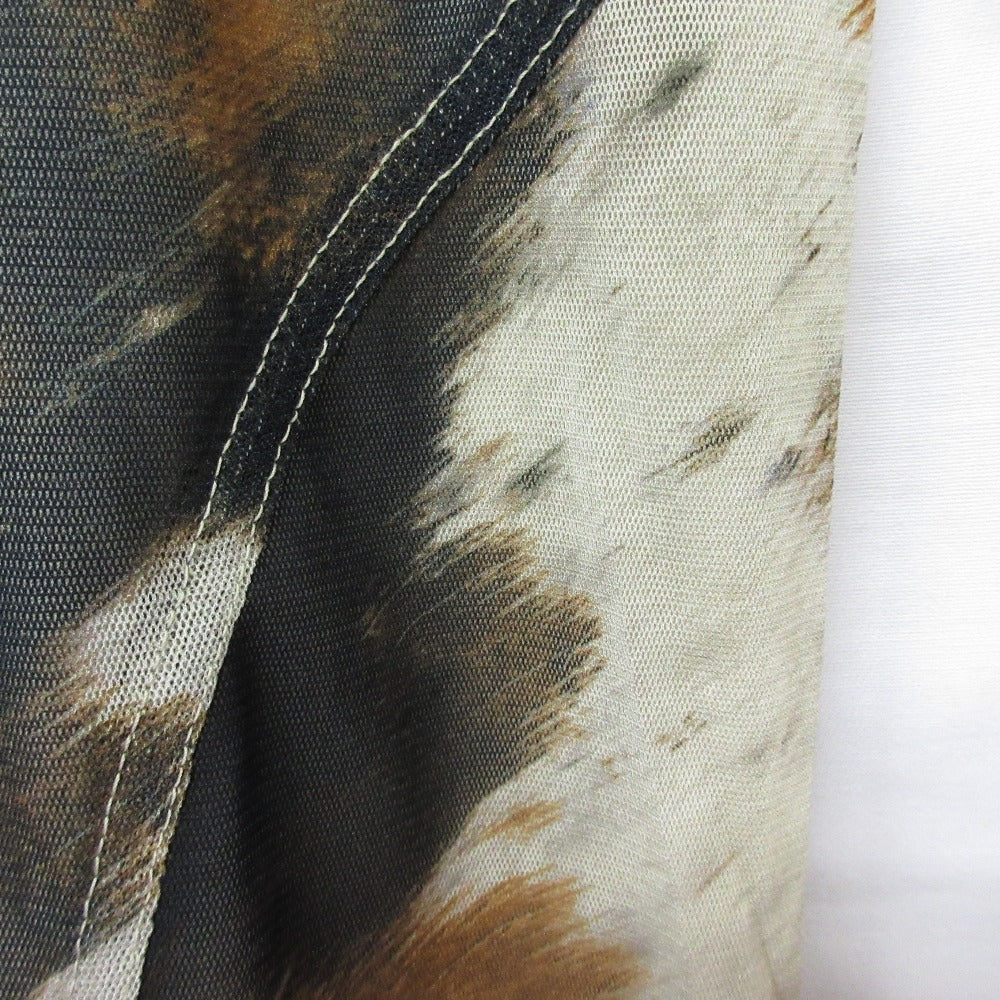 プランクプロジェクト COW Printed Wrap フレアパンツ