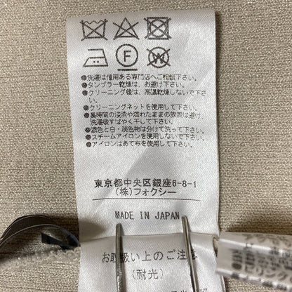 FOXEY スリーブジップ ニットカーディガン