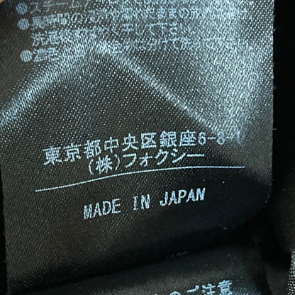 フォクシー テープヤーンノースリーブドレス