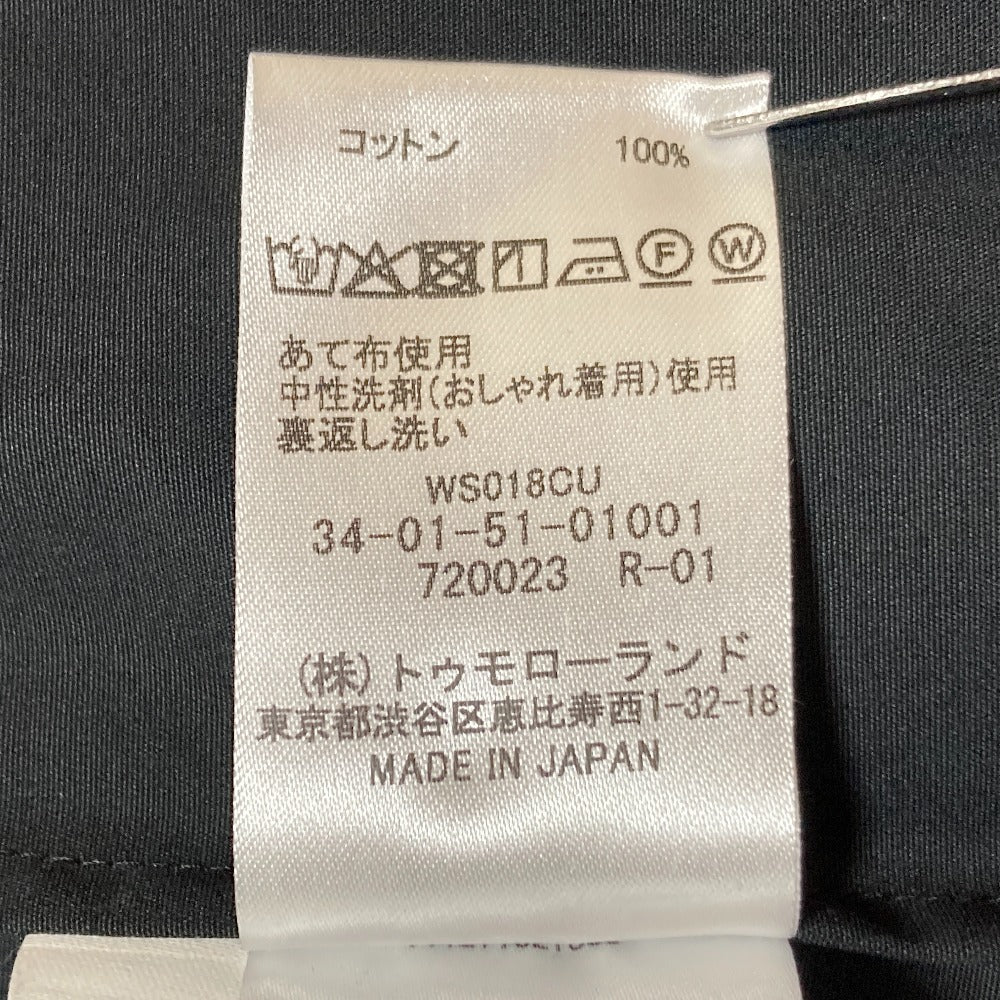 エディション 100/2コットンノーカラーシャツ
