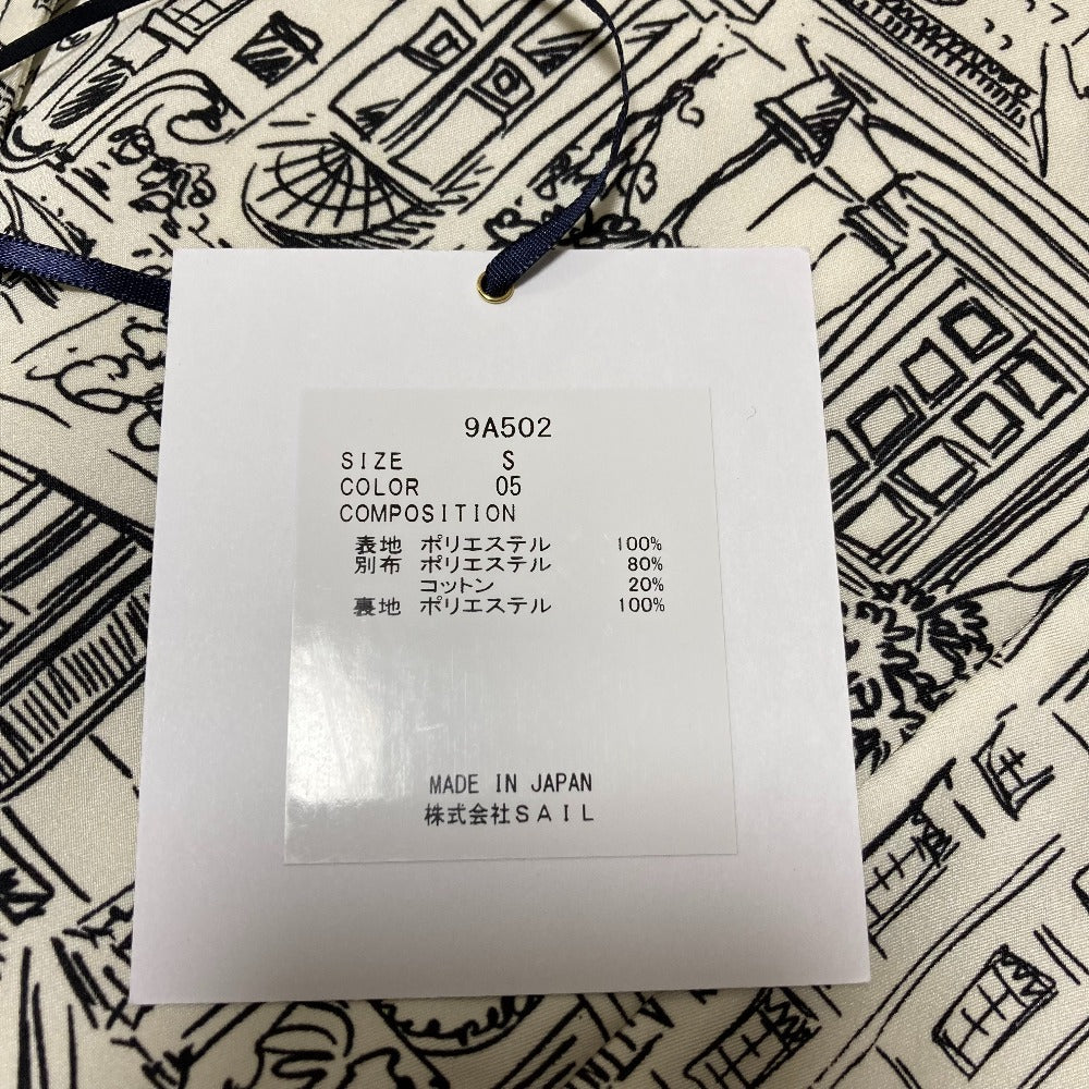 セブンテンバイミホカワヒト タウンプリントワンピース