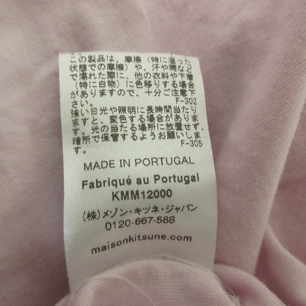 メゾンキツネ TRICOLOR FOX PATCH CLASSIC POCKET Tシャツ