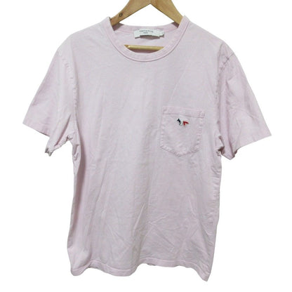 メゾンキツネ TRICOLOR FOX PATCH CLASSIC POCKET Tシャツ