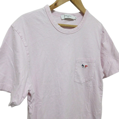 メゾンキツネ TRICOLOR FOX PATCH CLASSIC POCKET Tシャツ