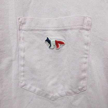 メゾンキツネ TRICOLOR FOX PATCH CLASSIC POCKET Tシャツ