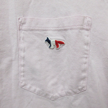 メゾンキツネ TRICOLOR FOX PATCH CLASSIC POCKET Tシャツ