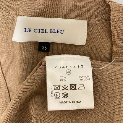 ルシェルブルー High Gauge Scoop Neck Knit プルオーバー