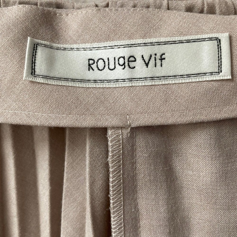 Rouge vif プリーツロングスカート