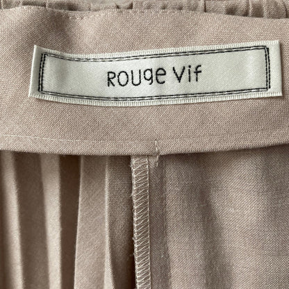 Rouge vif プリーツロングスカート