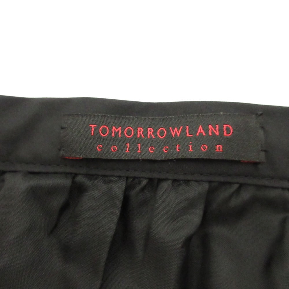トゥモローランドコレクション ポリエステルシルクタフタバルーンスカート
