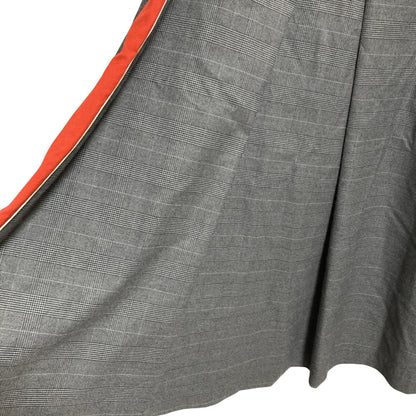パメオポーズ SIDE LINE SKIRT PLAID ロングスカート