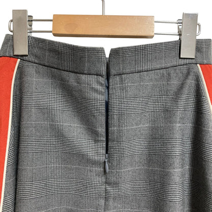 パメオポーズ SIDE LINE SKIRT PLAID ロングスカート