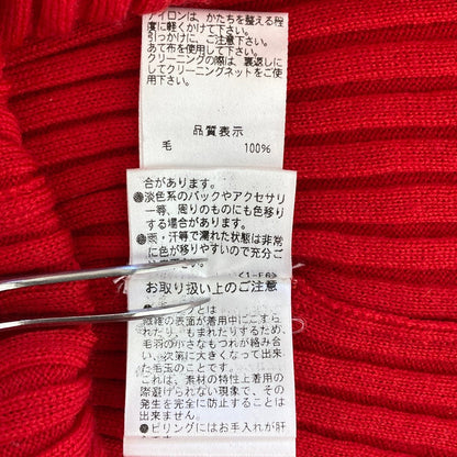 ディニテコリエ リブニットタートルネックカットソー