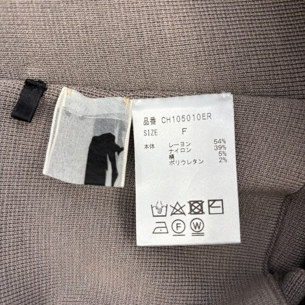 カオス ミラノリブ シルクコンティールスカート