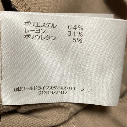 ローラアシュレイ サイロドライギャバ トラウザーパンツ