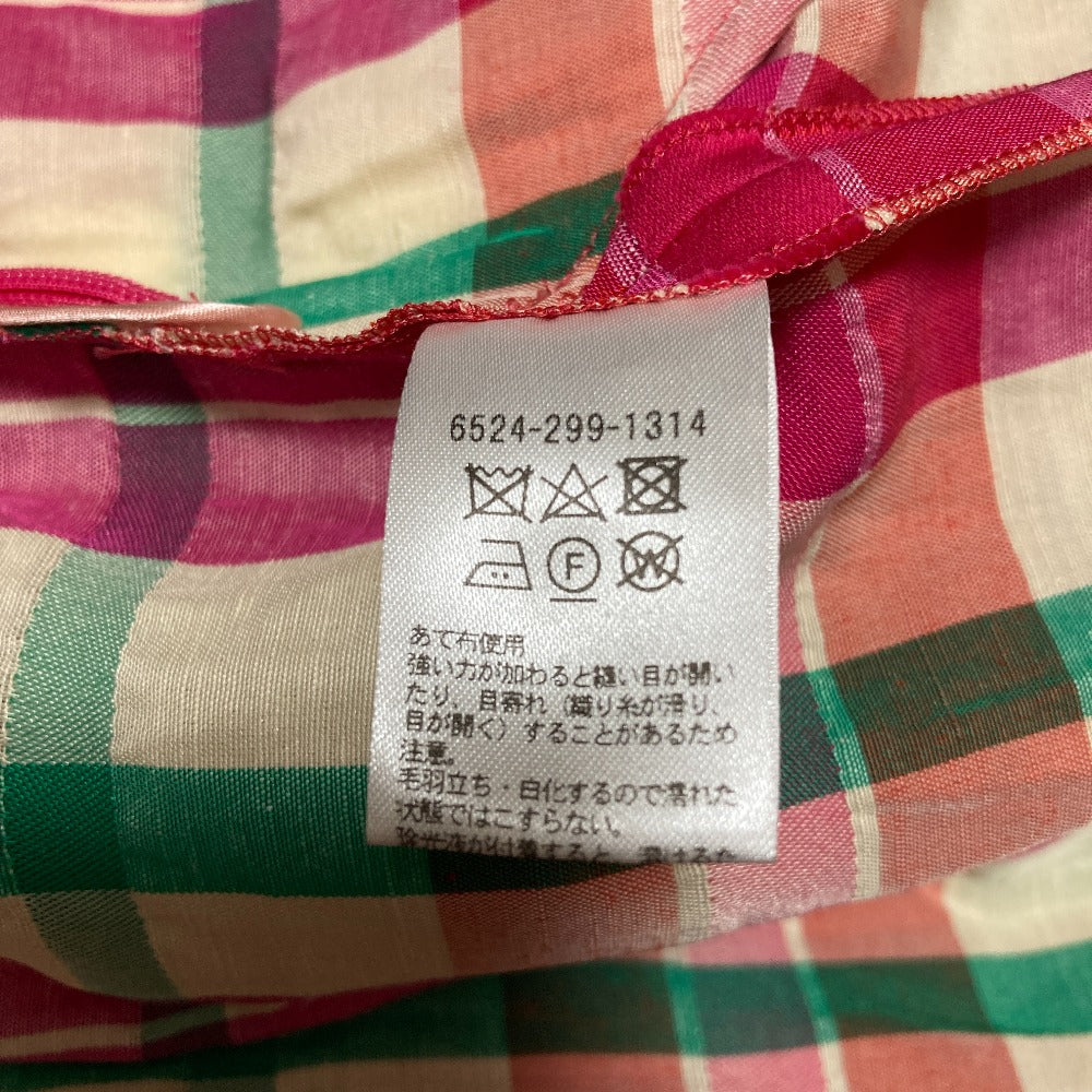 Drawer ブロックチェックアシンメトリースカート