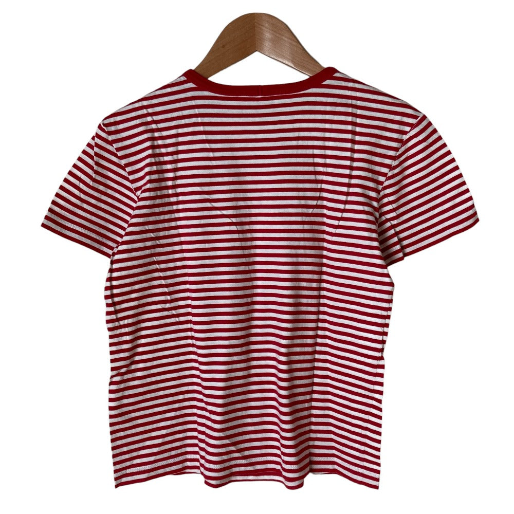 レッドヴァレンティノ レースボーダーTシャツ