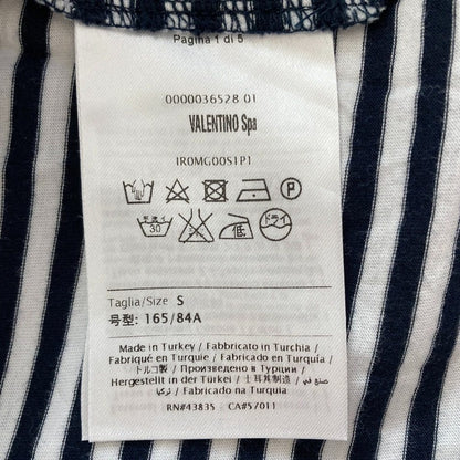 レッドヴァレンティノ レースボーダーTシャツ