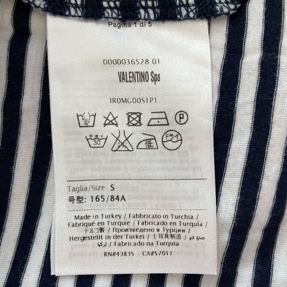 レッドヴァレンティノ レースボーダーTシャツ