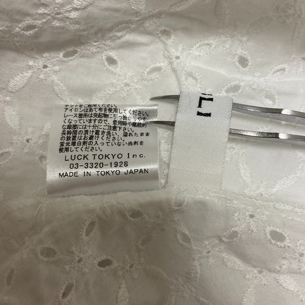 OBLI コットンレースドレス