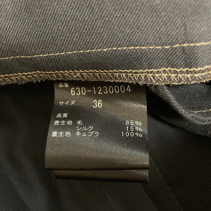 ハーヴェルスタジオ FORMAL PANTS ウールシルクパンツ