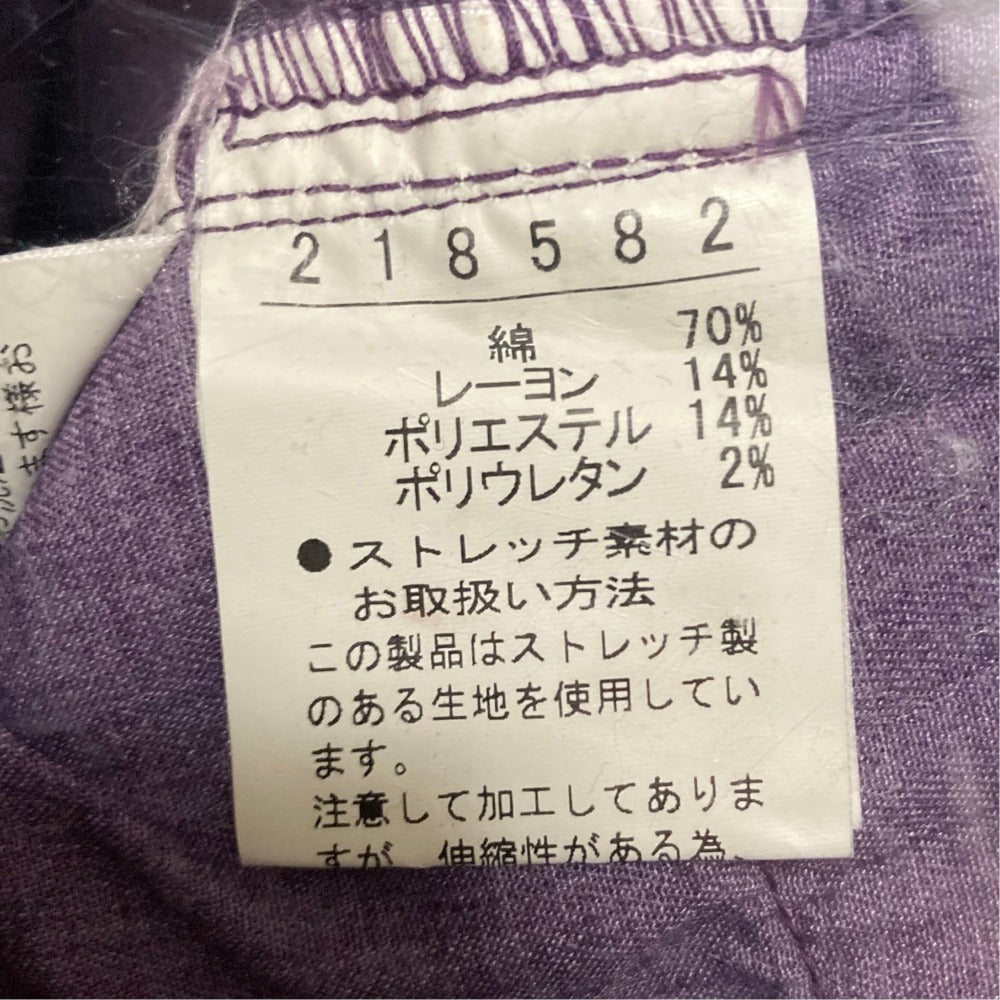 アルベロベロ 刺繍ビーズデニムパンツ
