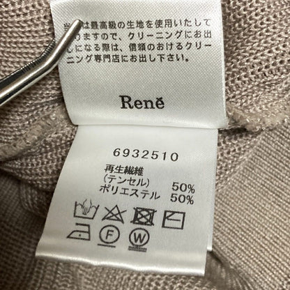 ルネ Vネックニットセーター