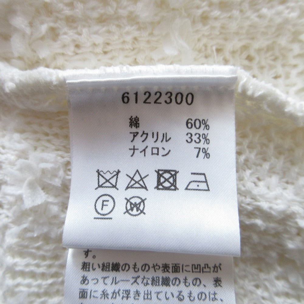ルネ ツイードニットショートスリーブカットソー