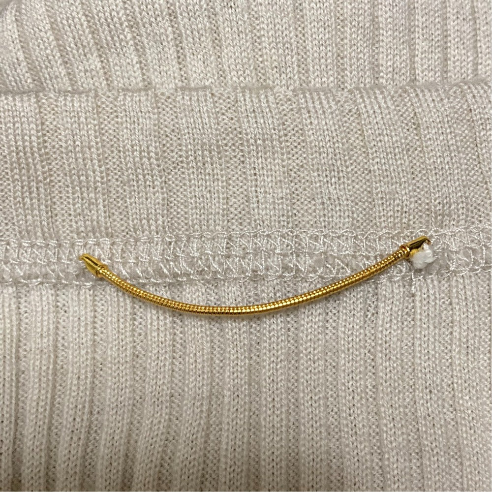 ドゥーズィエムクラス リブニットロングスリーブカットソー