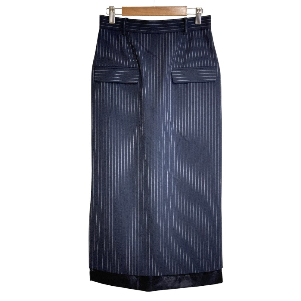 ルシェルブルー Pin Stripe Satin スカート