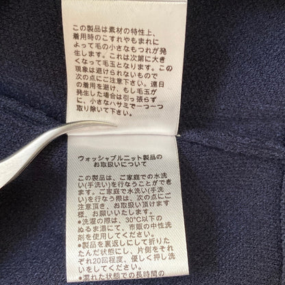ラウンジドレス 刺繍ロゴニット