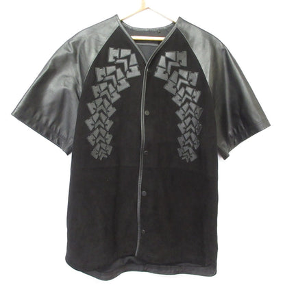 アレキサンダーワン×H&M レザー ベースボールシャツ