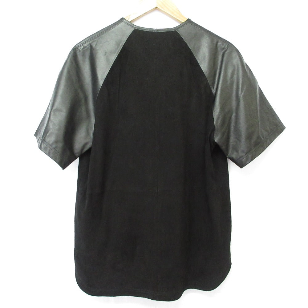 アレキサンダーワン×H&M レザー ベースボールシャツ